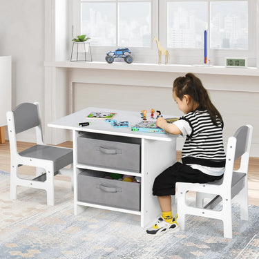 Batul Kids 3 Piece Rectangular Play / Activity Table and Chair Set